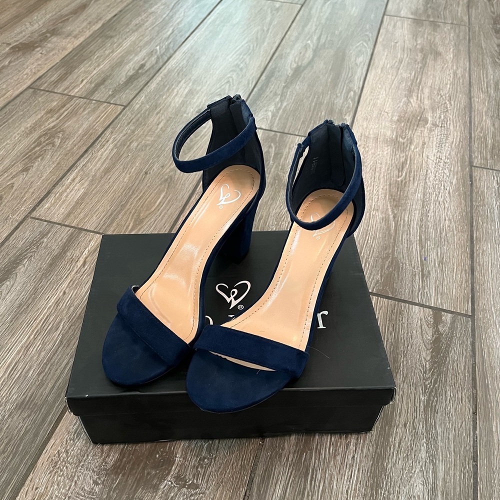 Navy Blue Heels